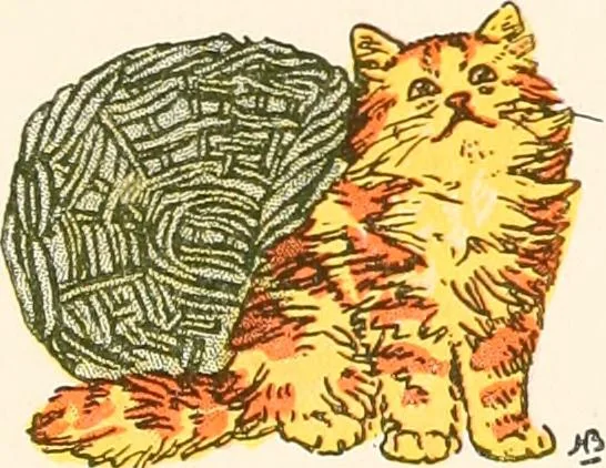 An illustration from The singing circle; a picture book of action songs, other songs, and dances, 1911, leaf 68