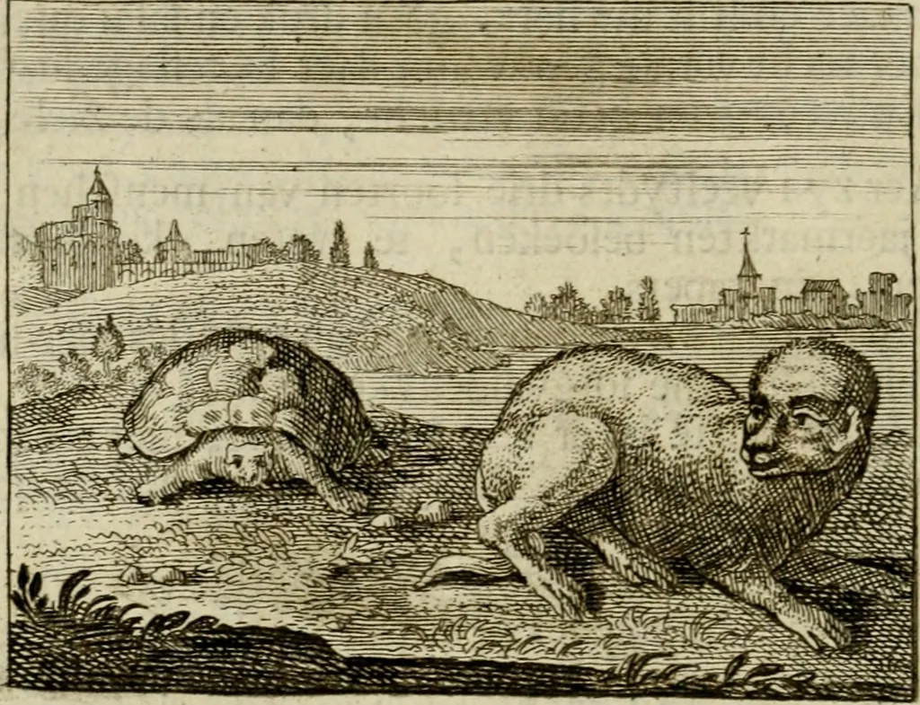 An illustration from Sinne- en minne-beelden ; Selfstryt ; Tooneel der mannelyke agtbaarheydt ; Galathea of Herderskalsgt ; Klagende maegden : en andere mengelrymen, 1779, leaf 171