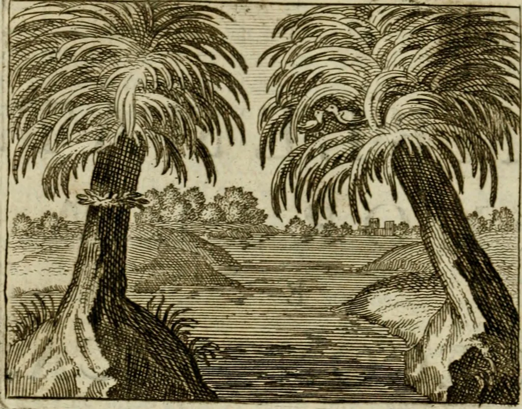 An illustration from Sinne- en minne-beelden ; Selfstryt ; Tooneel der mannelyke agtbaarheydt ; Galathea of Herderskalsgt ; Klagende maegden : en andere mengelrymen, 1779, leaf 187