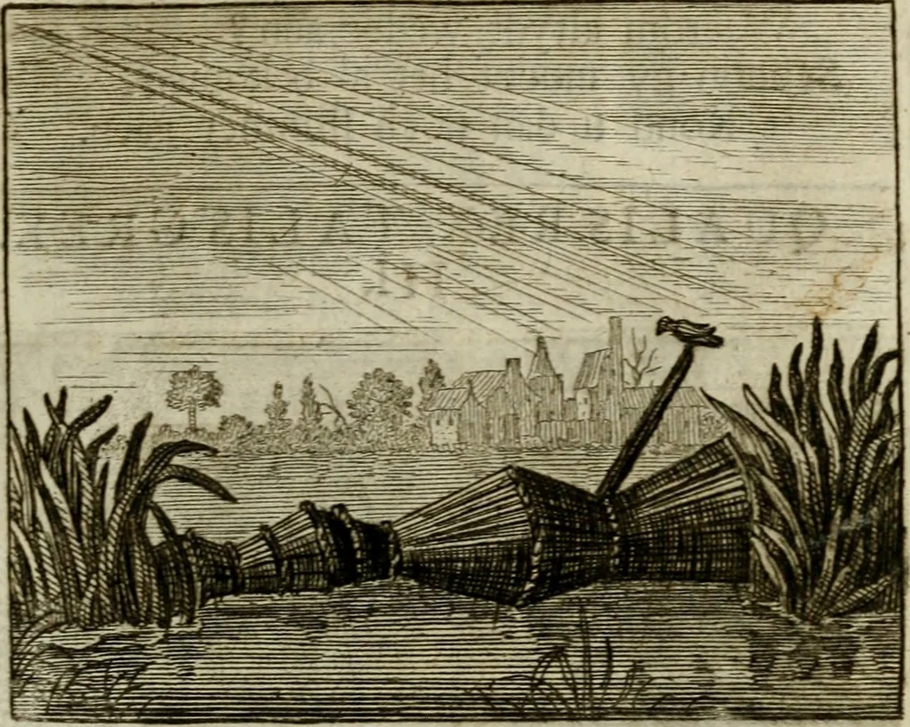 An illustration from Sinne- en minne-beelden ; Selfstryt ; Tooneel der mannelyke agtbaarheydt ; Galathea of Herderskalsgt ; Klagende maegden : en andere mengelrymen, 1779, leaf 188