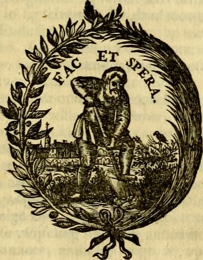 An illustration from Sinryke fabulen, : verklaart en toegepast tot alderley zeede-lessen, dienstig om waargenoomen te werden in het menschelijke en burgerlijke leeven, 1685, leaf 8