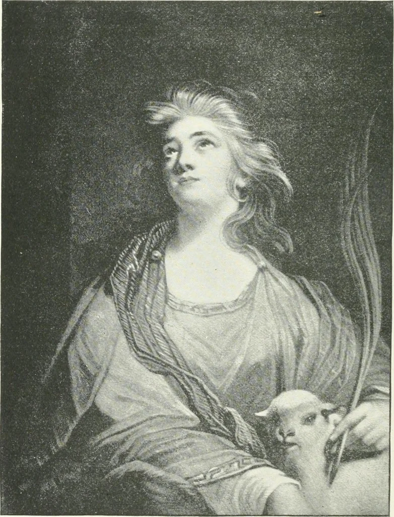 An illustration from Sir Joshua Reynolds's discourses on art, 1891, leaf 303