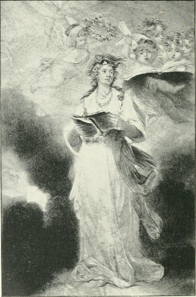 An illustration from Sir Joshua Reynolds's discourses on art, 1891, leaf 379