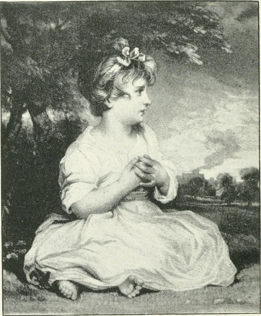 An illustration from Sir Joshua Reynolds's discourses on art, 1891, leaf 93