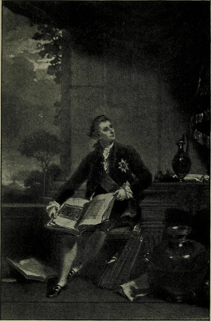 An illustration from Sir Joshua Reynold's Discourses;, 1891, leaf 51