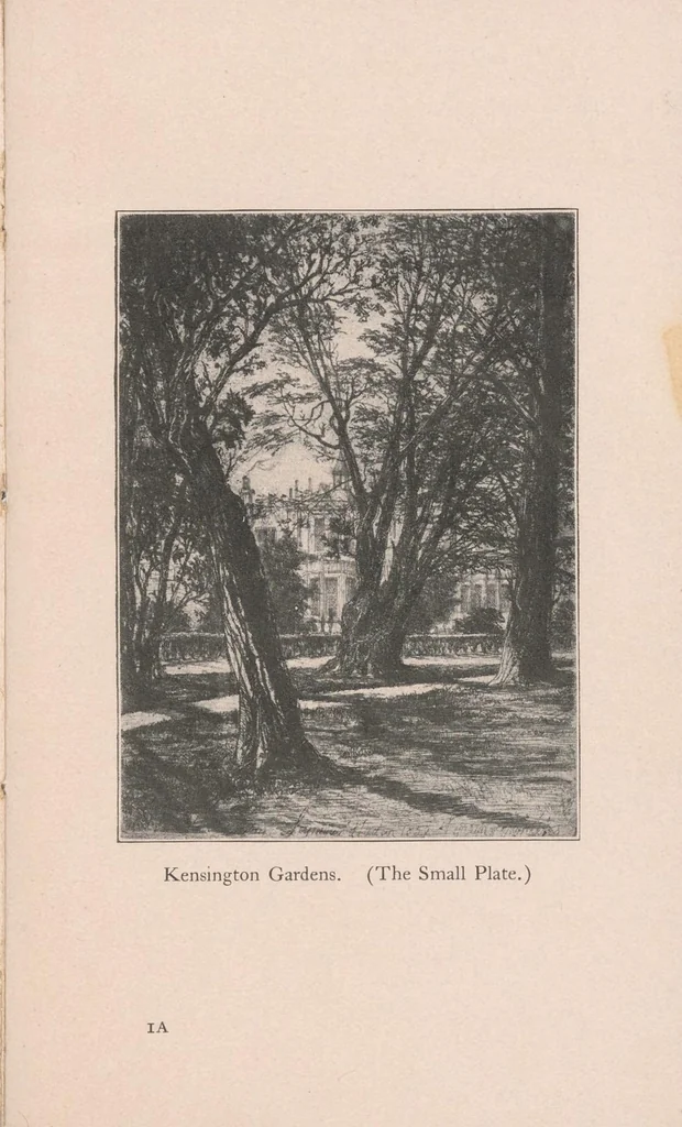 An illustration from Sir Seymour Haden, painter-etcher, 1895, leaf 7