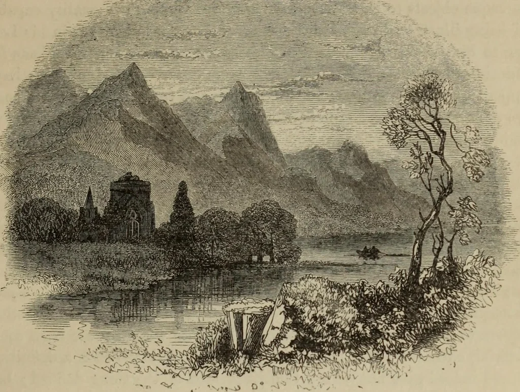 An illustration from Sir Uvedale Price, On the picturesque : with an essay On the origin of taste, and much original matter, 1842, leaf 108