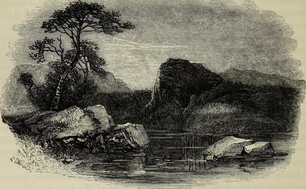 An illustration from Sir Uvedale Price, On the picturesque : with an essay On the origin of taste, and much original matter, 1842, leaf 167