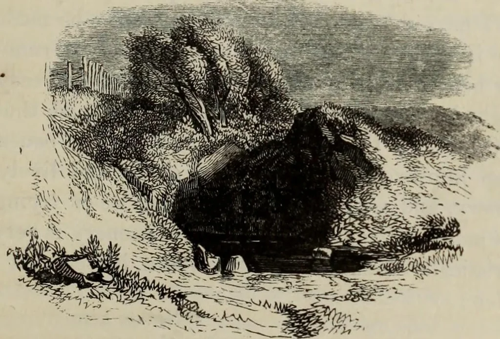 An illustration from Sir Uvedale Price, On the picturesque : with an essay On the origin of taste, and much original matter, 1842, leaf 316