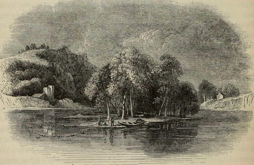 An illustration from Sir Uvedale Price, On the picturesque : with an essay On the origin of taste, and much original matter, 1842, leaf 323
