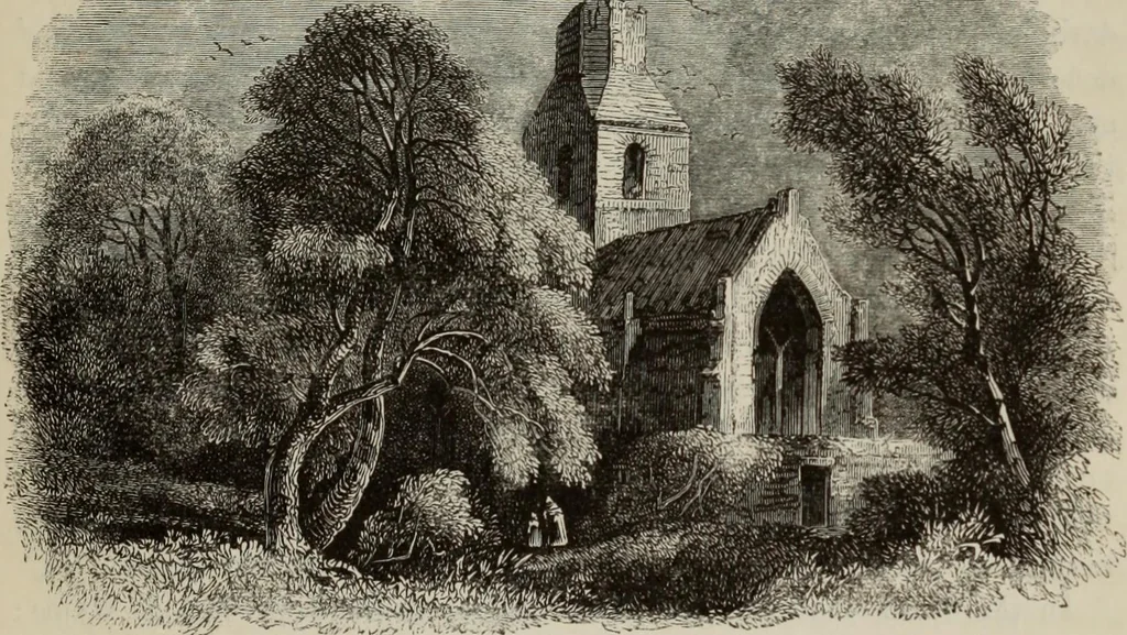An illustration from Sir Uvedale Price, On the picturesque : with an essay On the origin of taste, and much original matter, 1842, leaf 396