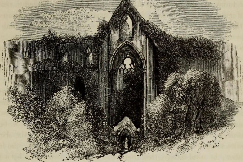 An illustration from Sir Uvedale Price, On the picturesque : with an essay On the origin of taste, and much original matter, 1842, leaf 474