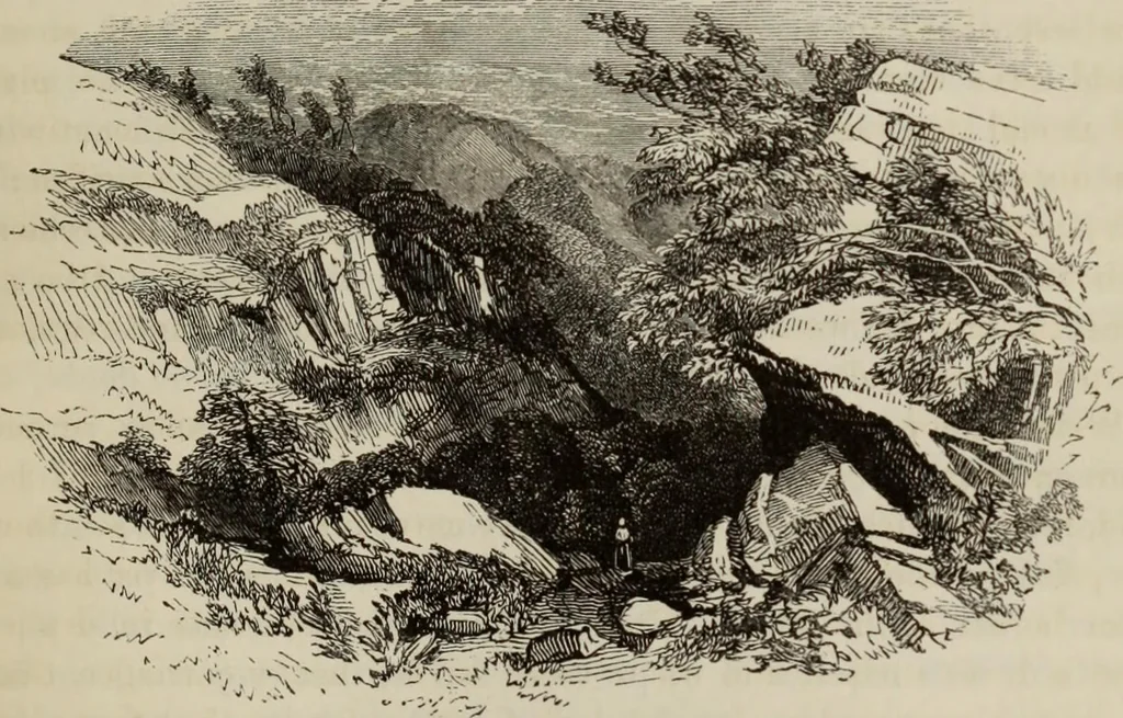 An illustration from Sir Uvedale Price, On the picturesque : with an essay On the origin of taste, and much original matter, 1842, leaf 498