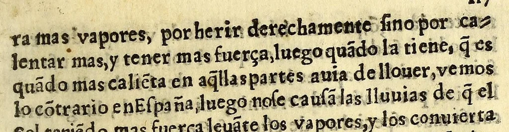 An illustration from Sitio, naturaleza y propriedades, de la ciudad de Mexico. : Aguas y vientos a que esta suieta; y tiempos del año. Necessidad de su conocimie[n]to para el exercicio de la medicina su incertidumbre y difficultad sin el de la astrologia assi para la curacion como para los prognosticos, 1618, leaf 265