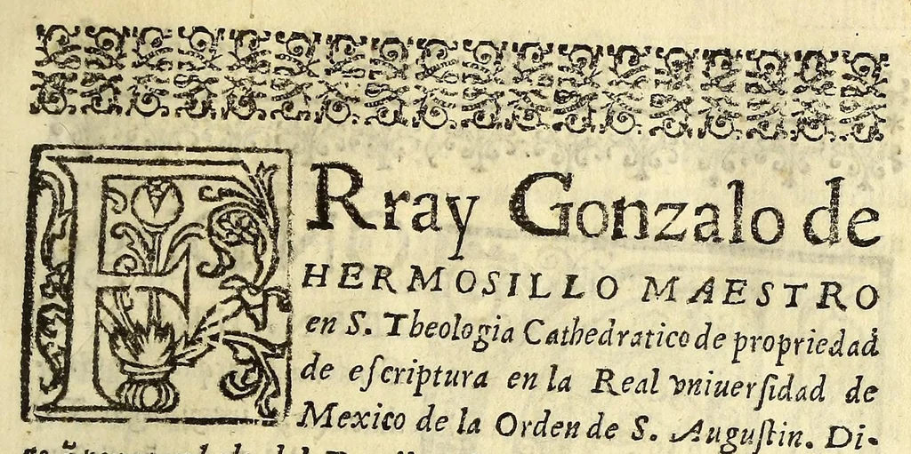 An illustration from Sitio, naturaleza y propriedades, de la ciudad de Mexico. : Aguas y vientos a que esta suieta; y tiempos del año. Necessidad de su conocimie[n]to para el exercicio de la medicina su incertidumbre y difficultad sin el de la astrologia assi para la curacion como para los prognosticos, 1618, leaf 5