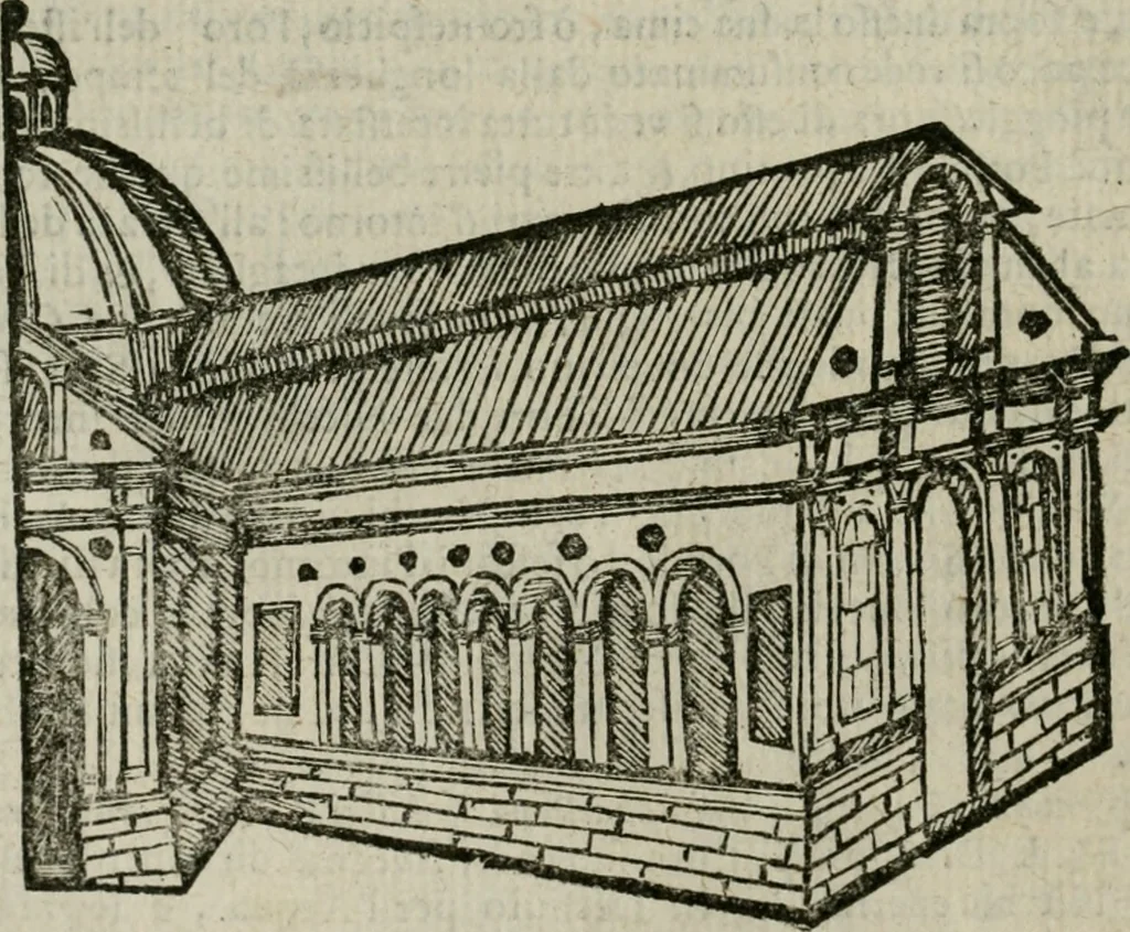 An illustration from Sito riminese, 1616, leaf 97