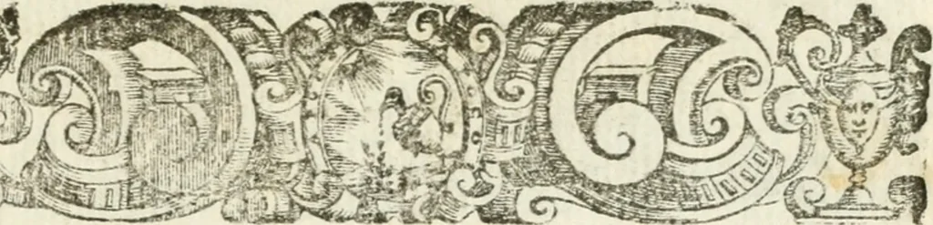 An illustration from Vaticinia, siue, Prophetiae Abbatis Ioachimi & Anselmi episcopi marsicani ... : qvibvs rota et oraculum turcicum maxime considerationis adiecta sunt : vnà cum praefatione et adnotationibus Paschalini Regiselmi = Vaticinii, ouero, Profetie dell'abbate Gioachino & di Anselmo vescovo di Marsico ... : a qvalli e aggionta una ruota et un' oracolo turchesco di grandissima cosideratione : insieme con la prefatione et annotationi di Pasqualino Regiselmo, 1600, leaf 100