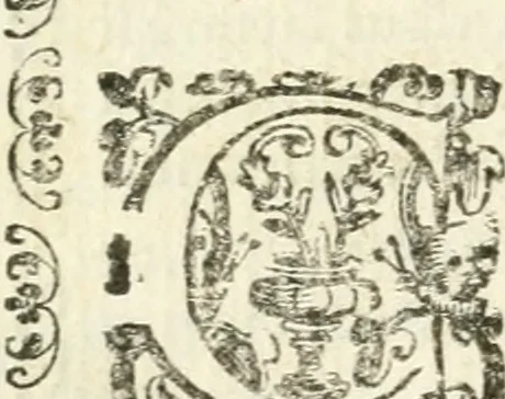 An illustration from Vaticinia, siue, Prophetiae Abbatis Ioachimi & Anselmi episcopi marsicani ... : qvibvs rota et oraculum turcicum maxime considerationis adiecta sunt : vnà cum praefatione et adnotationibus Paschalini Regiselmi = Vaticinii, ouero, Profetie dell'abbate Gioachino & di Anselmo vescovo di Marsico ... : a qvalli e aggionta una ruota et un' oracolo turchesco di grandissima cosideratione : insieme con la prefatione et annotationi di Pasqualino Regiselmo, 1600, leaf 121