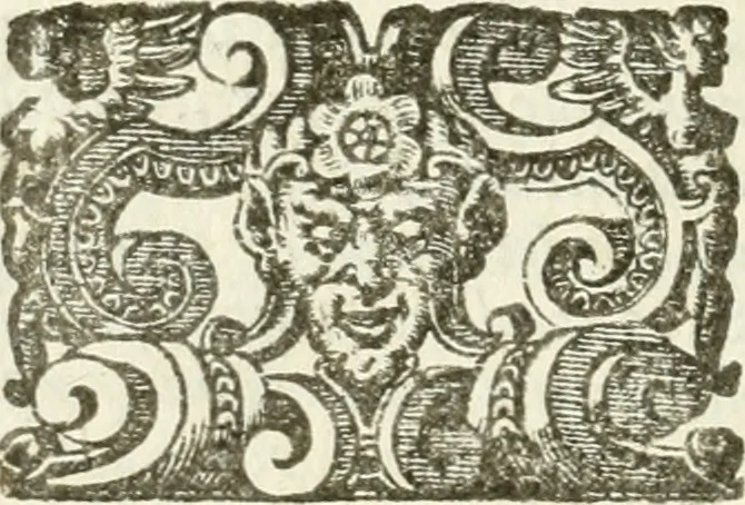 An illustration from Vaticinia, siue, Prophetiae Abbatis Ioachimi & Anselmi episcopi marsicani ... : qvibvs rota et oraculum turcicum maxime considerationis adiecta sunt : vnà cum praefatione et adnotationibus Paschalini Regiselmi = Vaticinii, ouero, Profetie dell'abbate Gioachino & di Anselmo vescovo di Marsico ... : a qvalli e aggionta una ruota et un' oracolo turchesco di grandissima cosideratione : insieme con la prefatione et annotationi di Pasqualino Regiselmo, 1600, leaf 137