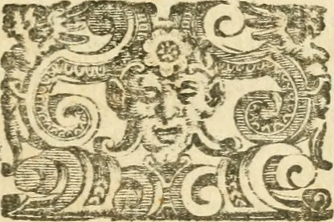 An illustration from Vaticinia, siue, Prophetiae Abbatis Ioachimi & Anselmi episcopi marsicani ... : qvibvs rota et oraculum turcicum maxime considerationis adiecta sunt : vnà cum praefatione et adnotationibus Paschalini Regiselmi = Vaticinii, ouero, Profetie dell'abbate Gioachino & di Anselmo vescovo di Marsico ... : a qvalli e aggionta una ruota et un' oracolo turchesco di grandissima cosideratione : insieme con la prefatione et annotationi di Pasqualino Regiselmo, 1600, leaf 140