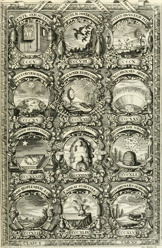 An illustration from Symbolographia, sive, De arte symbolica : sermones septem, 1701, leaf 202