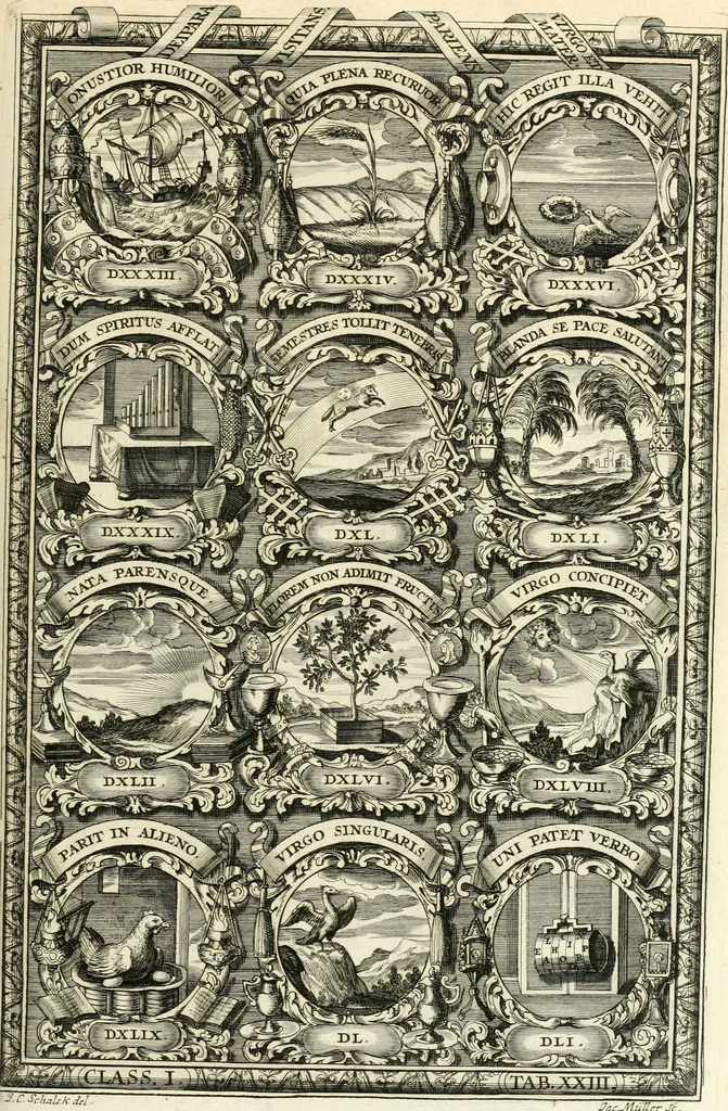 An illustration from Symbolographia, sive, De arte symbolica : sermones septem, 1701, leaf 218