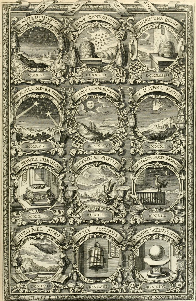 An illustration from Symbolographia, sive, De arte symbolica : sermones septem, 1701, leaf 226