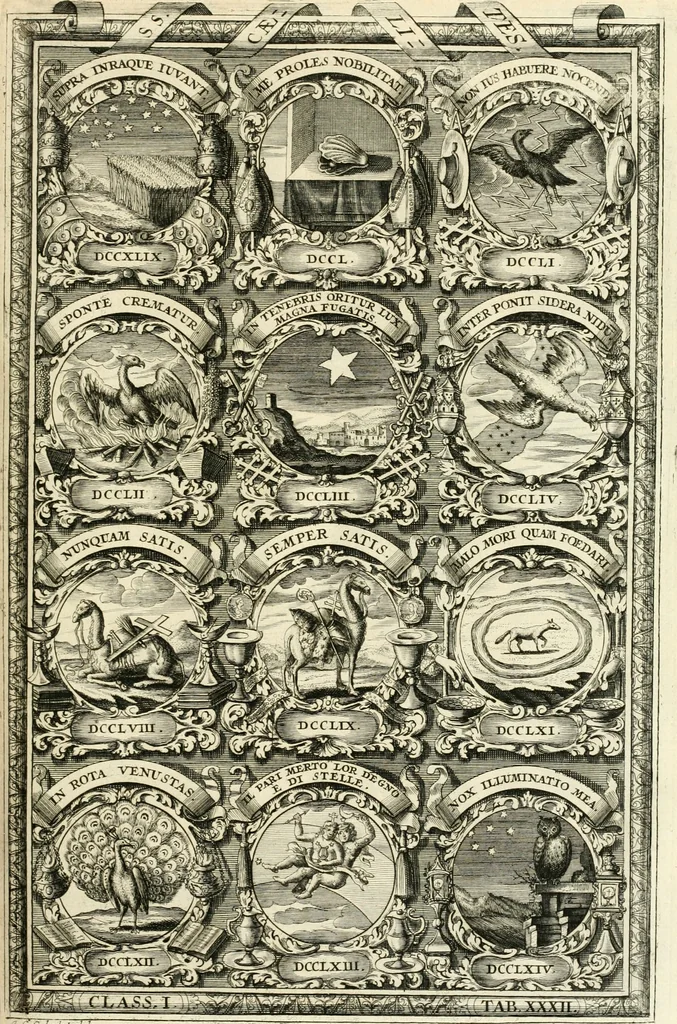 An illustration from Symbolographia, sive, De arte symbolica : sermones septem, 1701, leaf 236