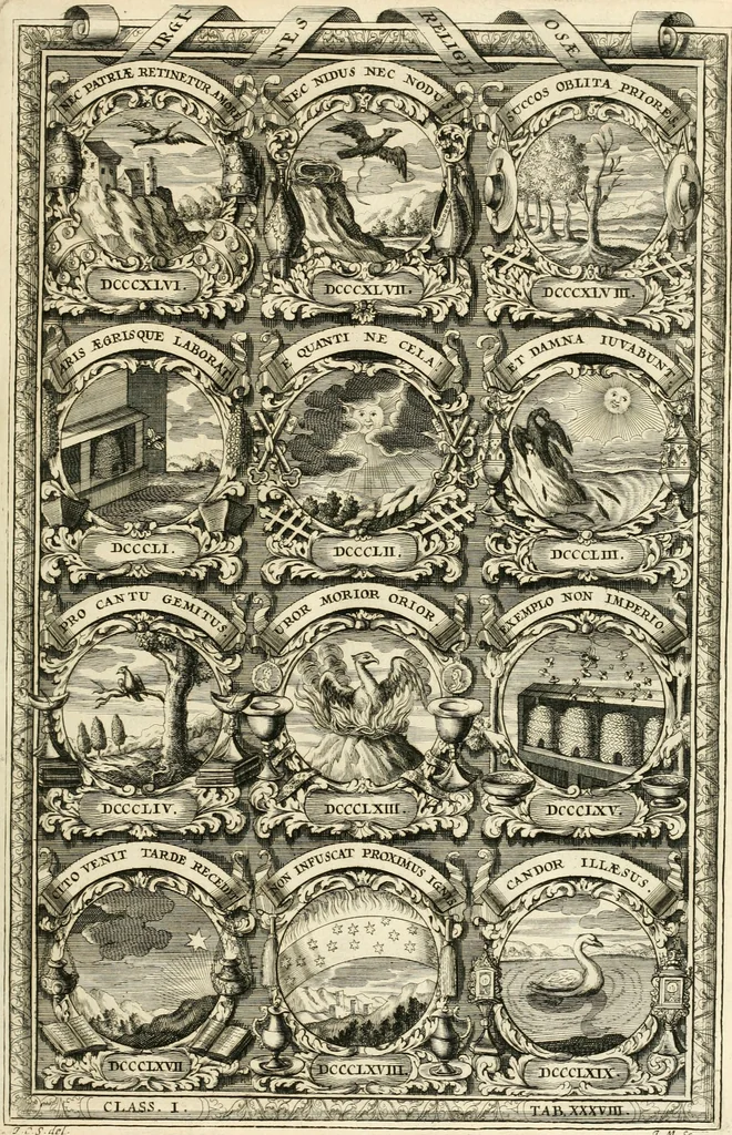 An illustration from Symbolographia, sive, De arte symbolica : sermones septem, 1701, leaf 248
