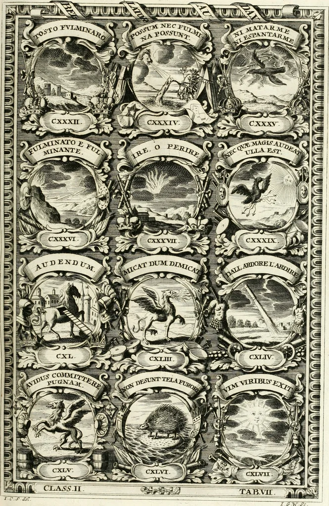 An illustration from Symbolographia, sive, De arte symbolica : sermones septem, 1701, leaf 346