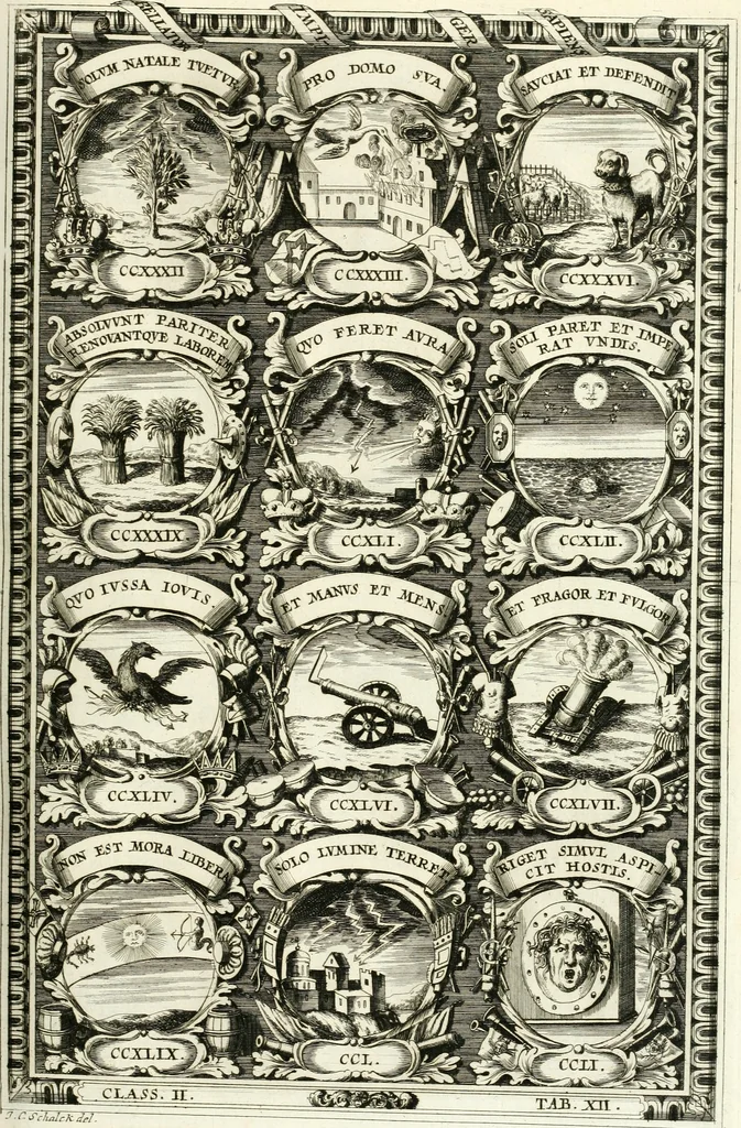 An illustration from Symbolographia, sive, De arte symbolica : sermones septem, 1701, leaf 356