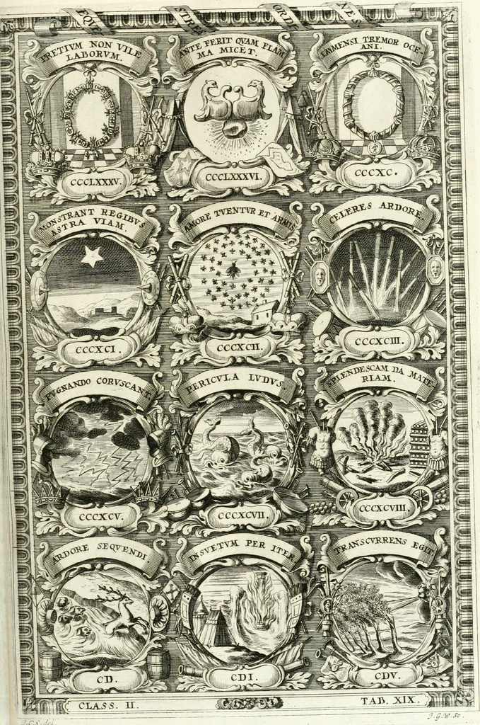 An illustration from Symbolographia, sive, De arte symbolica : sermones septem, 1701, leaf 370