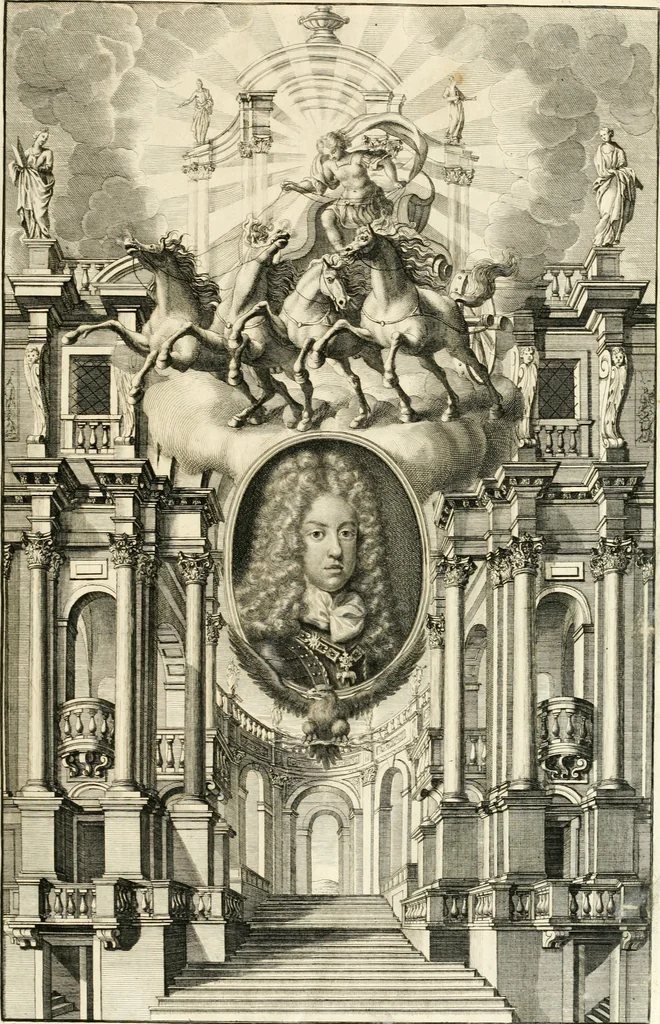 An illustration from Symbolographia, sive, De arte symbolica : sermones septem, 1701, leaf 4