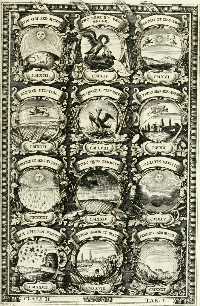 An illustration from Symbolographia, sive, De arte symbolica : sermones septem, 1701, leaf 432