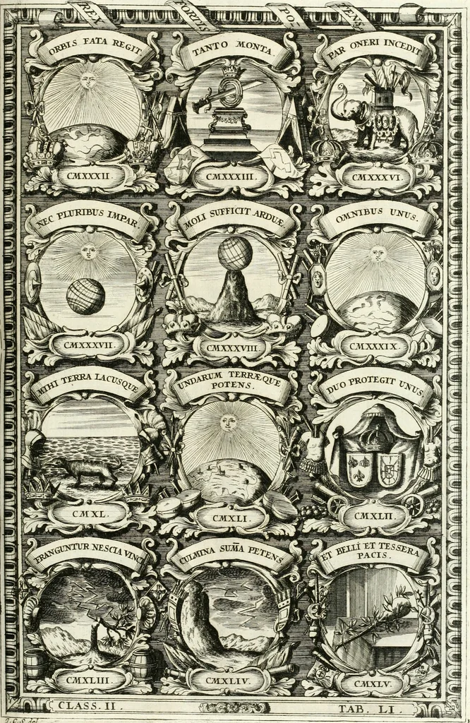An illustration from Symbolographia, sive, De arte symbolica : sermones septem, 1701, leaf 434
