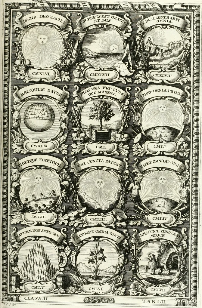 An illustration from Symbolographia, sive, De arte symbolica : sermones septem, 1701, leaf 436