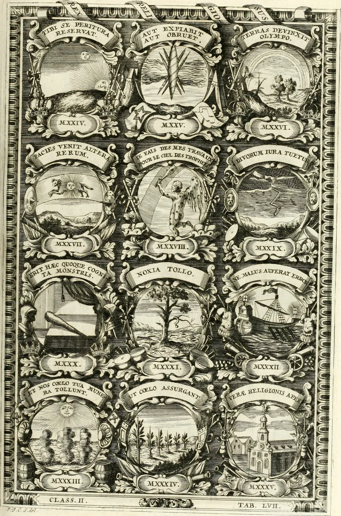 An illustration from Symbolographia, sive, De arte symbolica : sermones septem, 1701, leaf 446