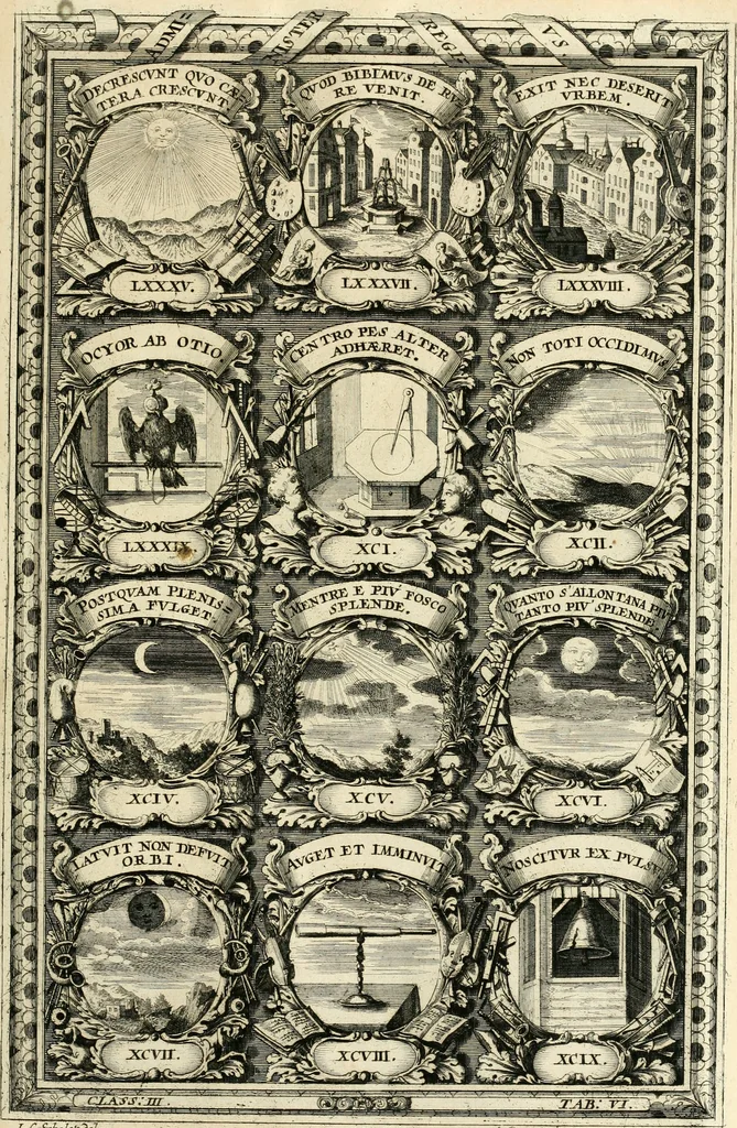 An illustration from Symbolographia, sive, De arte symbolica : sermones septem, 1701, leaf 548