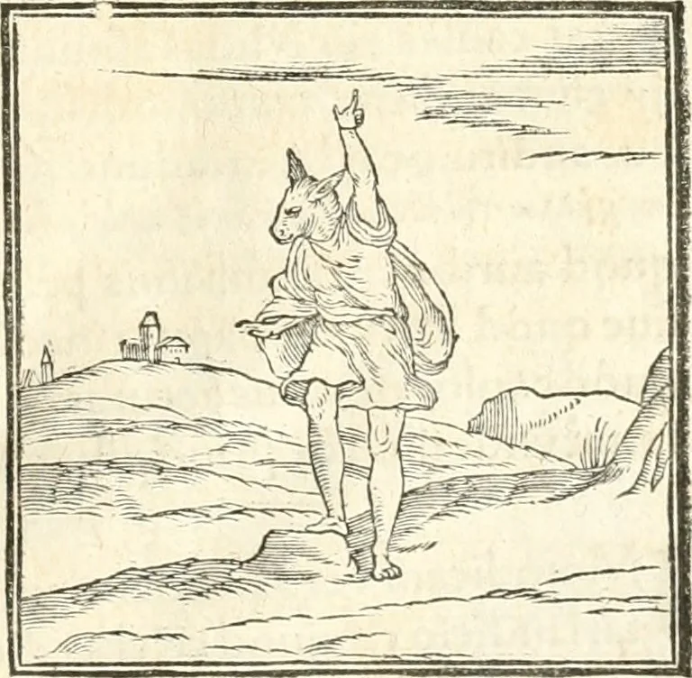 An illustration from Hieroglyphica, sive, De sacris Aegyptiorvm aliarvmqve gentivm literis commentarij, 1567, leaf 184