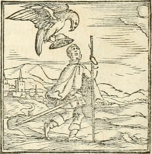 An illustration from Hieroglyphica, sive, De sacris Aegyptiorvm aliarvmqve gentivm literis commentarij, 1567, leaf 285