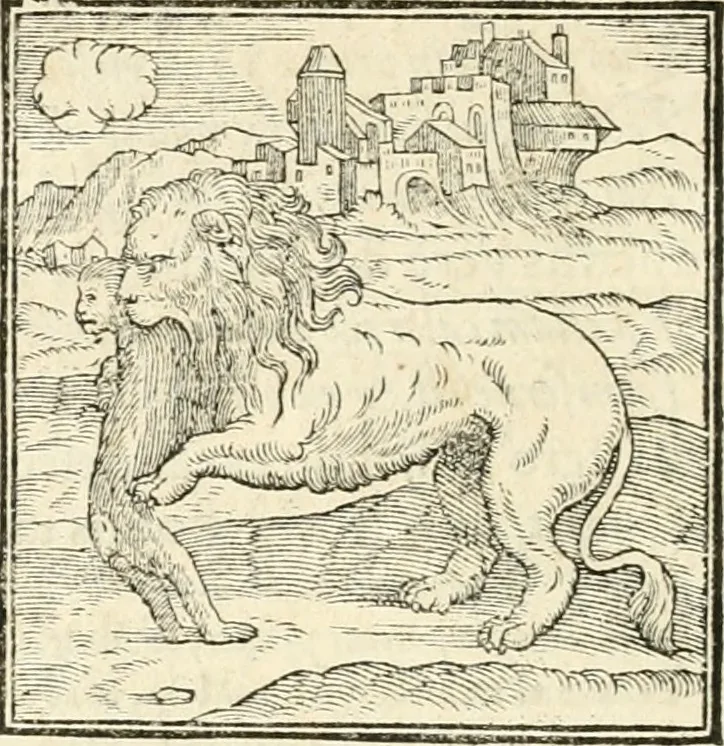 An illustration from Hieroglyphica, sive, De sacris Aegyptiorvm aliarvmqve gentivm literis commentarij, 1567, leaf 31