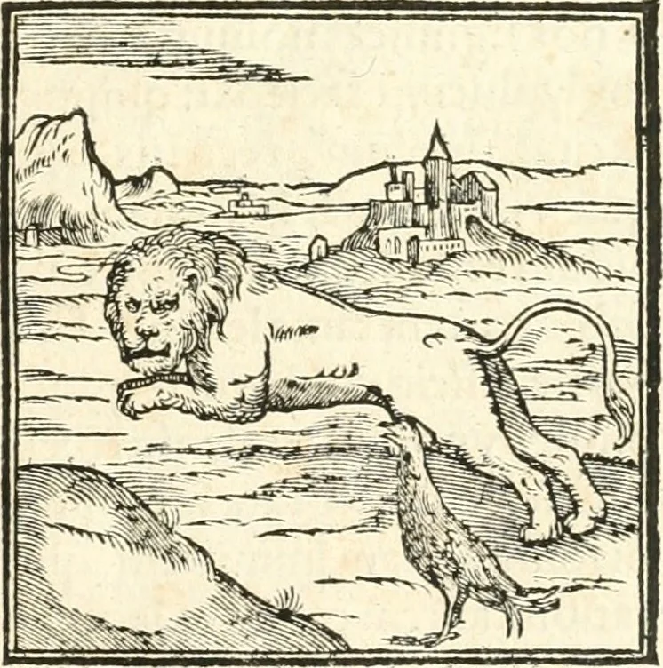 An illustration from Hieroglyphica, sive, De sacris Aegyptiorvm aliarvmqve gentivm literis commentarij, 1567, leaf 32