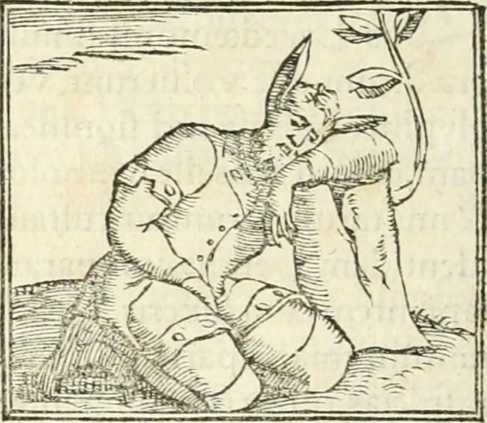 An illustration from Hieroglyphica, sive, De sacris Aegyptiorvm aliarvmqve gentivm literis commentarij, 1567, leaf 485