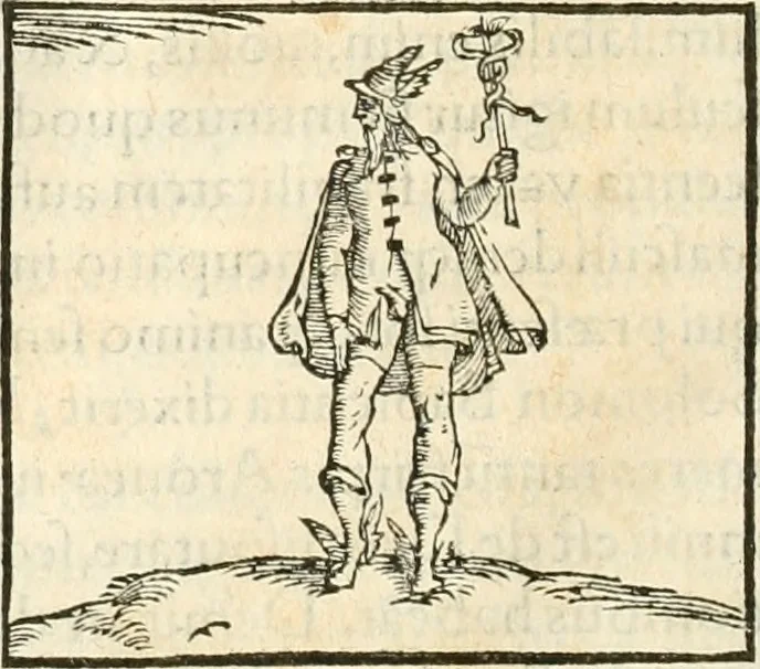 An illustration from Hieroglyphica, sive, De sacris Aegyptiorvm aliarvmqve gentivm literis commentarij, 1567, leaf 503