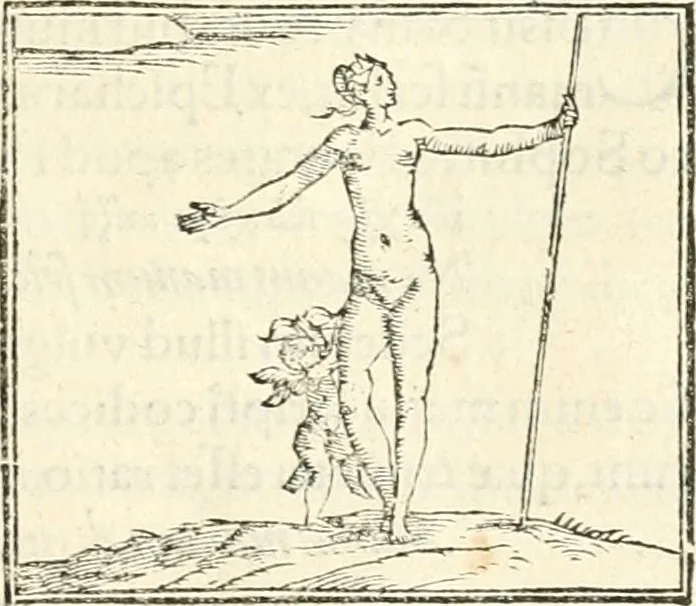 An illustration from Hieroglyphica, sive, De sacris Aegyptiorvm aliarvmqve gentivm literis commentarij, 1567, leaf 514