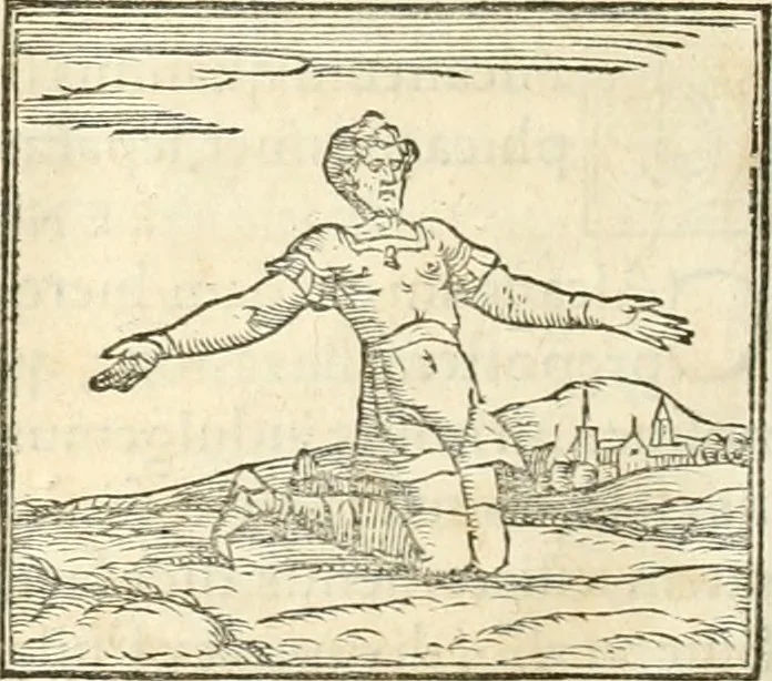 An illustration from Hieroglyphica, sive, De sacris Aegyptiorvm aliarvmqve gentivm literis commentarij, 1567, leaf 527