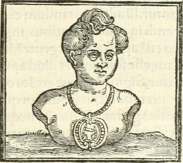 An illustration from Hieroglyphica, sive, De sacris Aegyptiorvm aliarvmqve gentivm literis commentarij, 1567, leaf 612