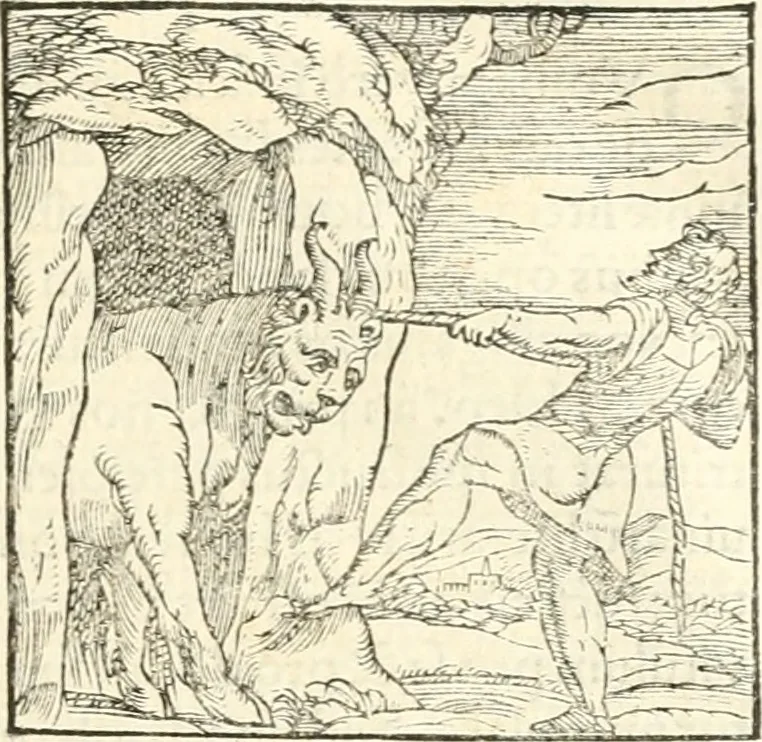 An illustration from Hieroglyphica, sive, De sacris Aegyptiorvm aliarvmqve gentivm literis commentarij, 1567, leaf 62