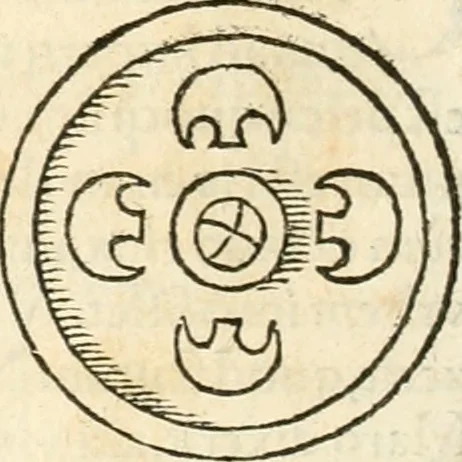 An illustration from Hieroglyphica, sive, De sacris Aegyptiorvm aliarvmqve gentivm literis commentarij, 1567, leaf 635
