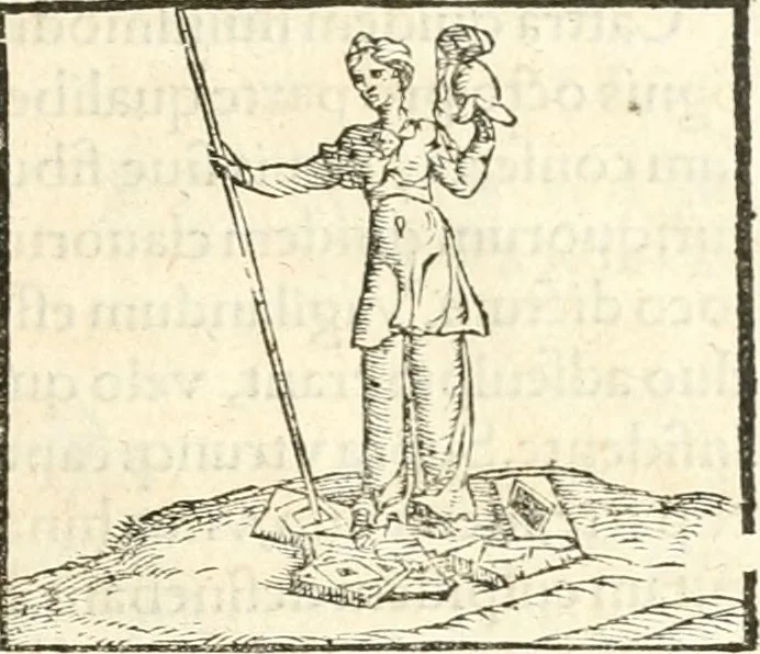 An illustration from Hieroglyphica, sive, De sacris Aegyptiorvm aliarvmqve gentivm literis commentarij, 1567, leaf 644